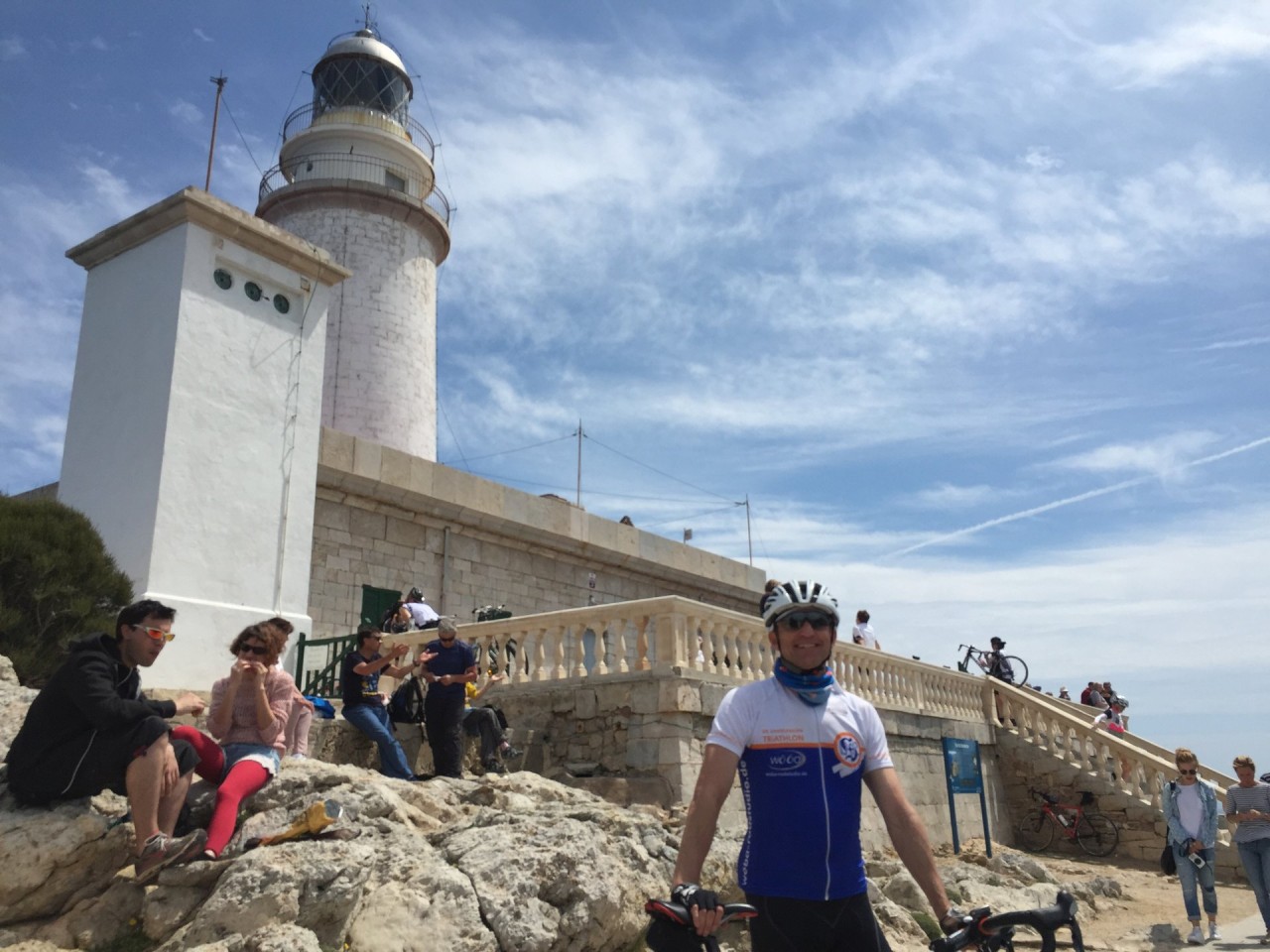 Jürgen am Leuchtturm Cap Formentor