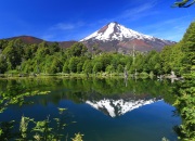 Vulkan Llaima, Laguna Captrén