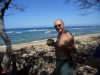 Ausflug ans Meer bei Baracoa, frische Kokosnuss