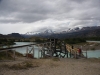 Estancia Cristina: Wasserversorgung aus dem Gletscherfluss