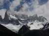 Los Glaciares: Wanderung zum Fitz Roy ... Wolken ... aber Geduld zahlt sich aus