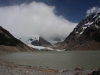 Los Glaciares: Wanderung zum Cerro Torre, er versteckt sich hinter Wolken, erfolgreich