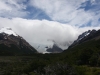 Los Glaciares: Wanderung zum Cerro Torre, er versteckt sich hinter Wolken, erfolgreich